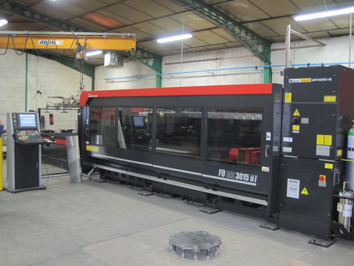 Nouvelles acquisitions 2015 Machine découpe laser Amada